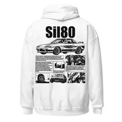 Puppy Print Classic Car Racing Sil80 Knowledge Shirt, Vintage Sport Sil80 Anatomy Technology Novelty Graphic Gift Unisex Hoodie